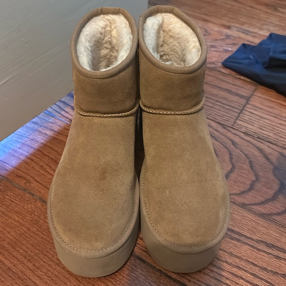 Ugg platform boots